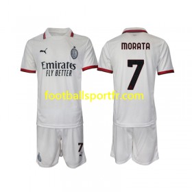 Tenue AC Milan Morata 7 Enfant Exterieur 2024-2025 Maillot de Foot